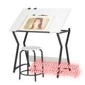 studio designs sketcher & stool tekentafel